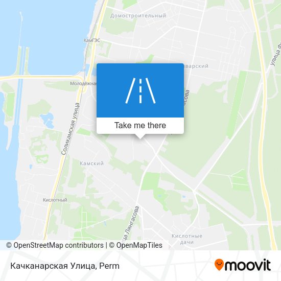 Качканарская Улица map
