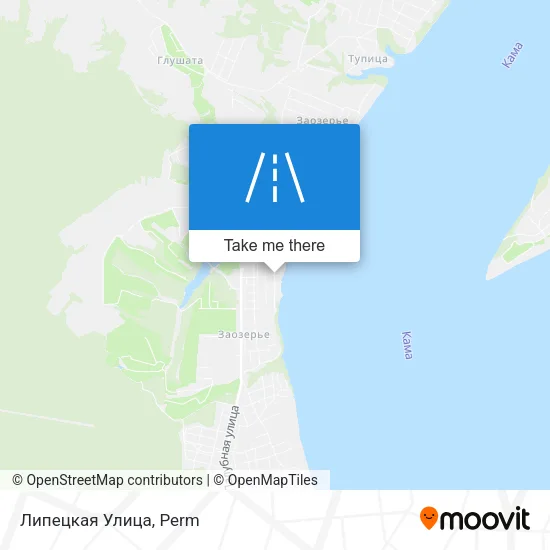 Липецкая Улица map