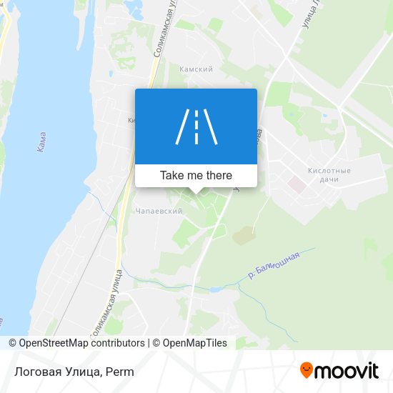 Логовая Улица map