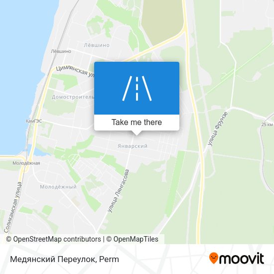 Медянский Переулок map