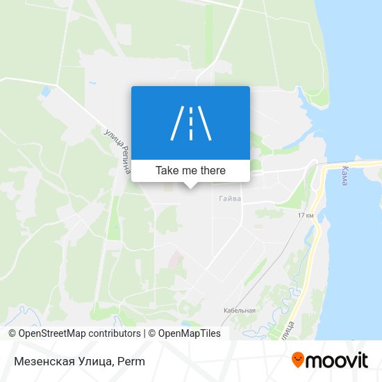 Мезенская Улица map
