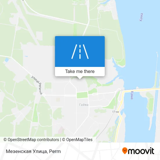 Мезенская Улица map
