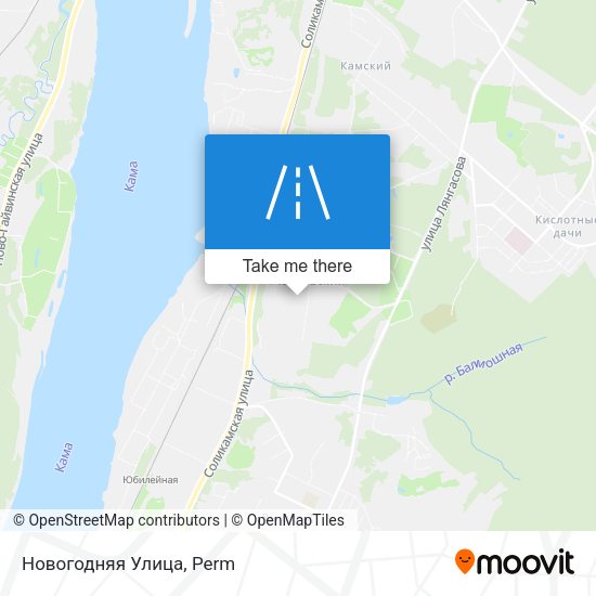 Новогодняя Улица map