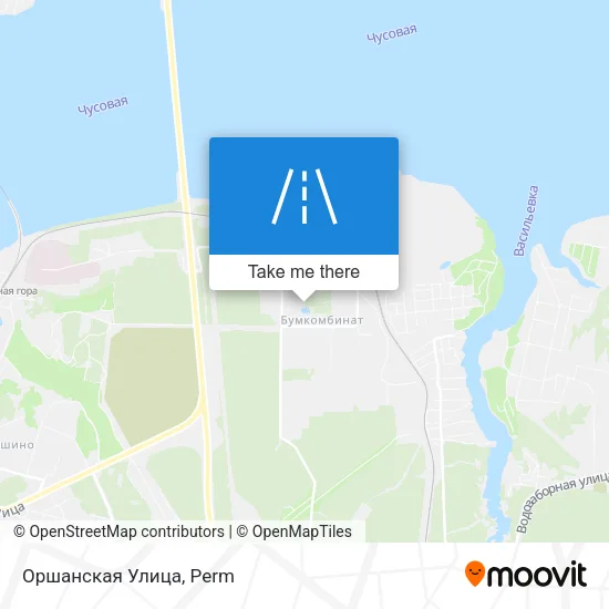 Оршанская Улица map