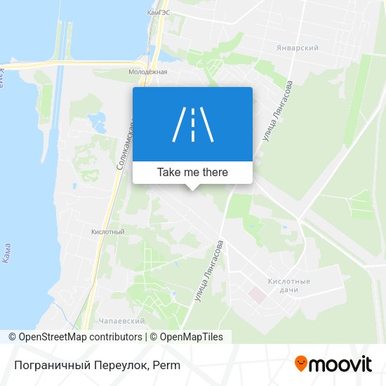 Пограничный Переулок map