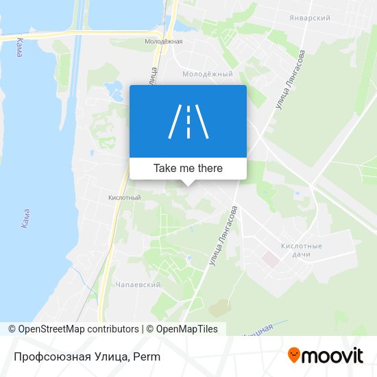Профсоюзная Улица map