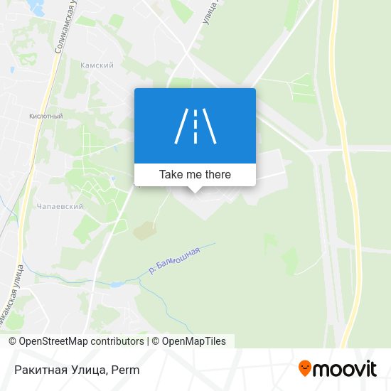 Ракитная Улица map
