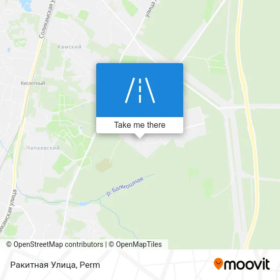 Ракитная Улица map