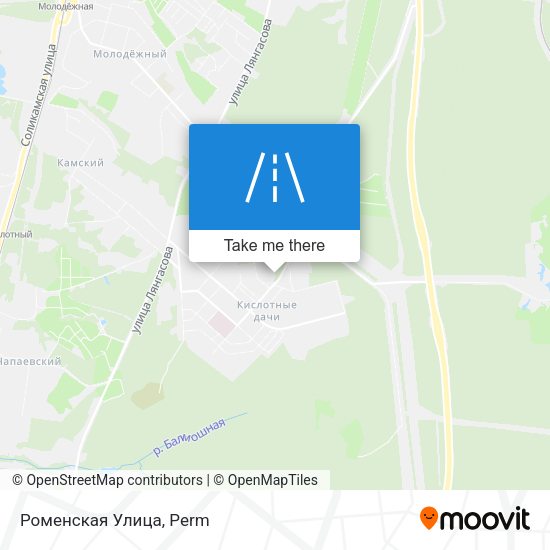 Роменская Улица map