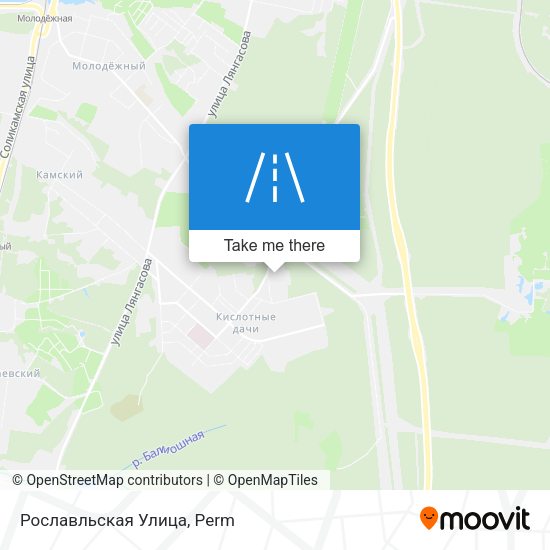 Рославльская Улица map