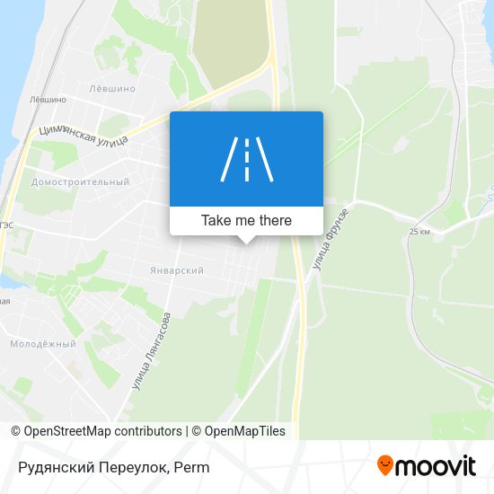 Рудянский Переулок map
