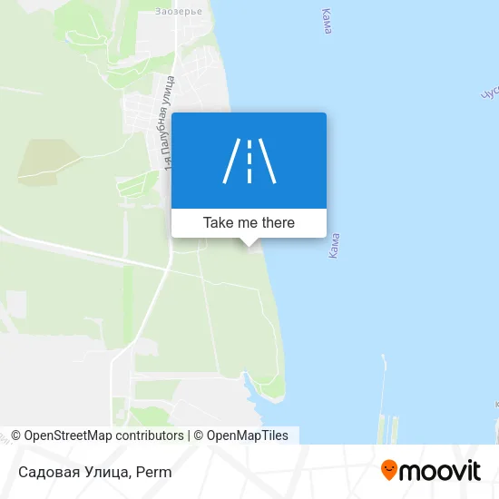 Садовая Улица map