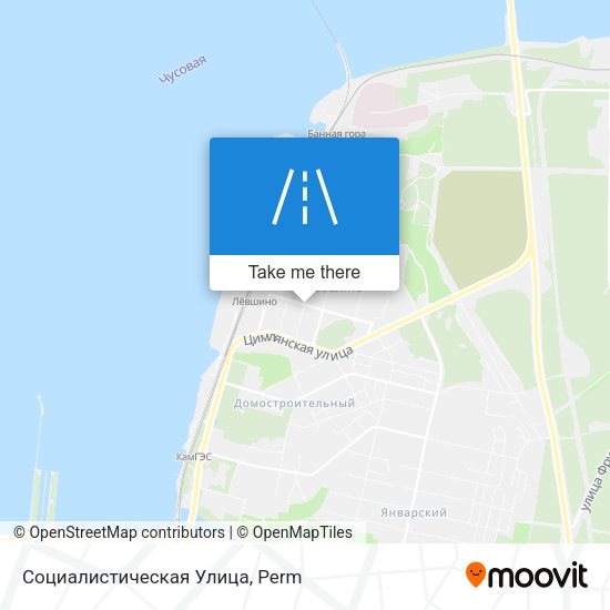 Социалистическая Улица map