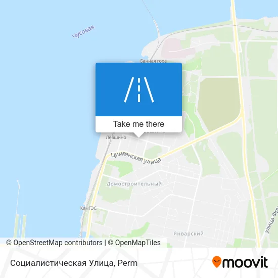 Социалистическая Улица map