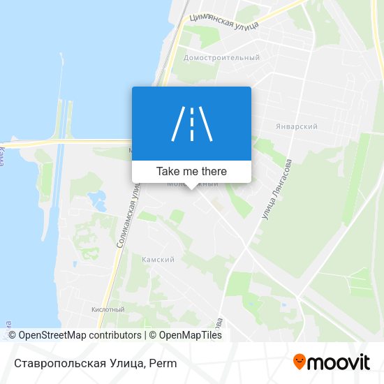 Ставропольская Улица map