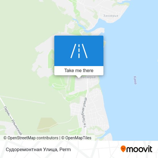 Судоремонтная Улица map