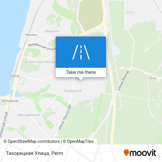 Тихорецкая Улица map