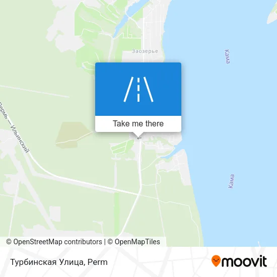 Турбинская Улица map