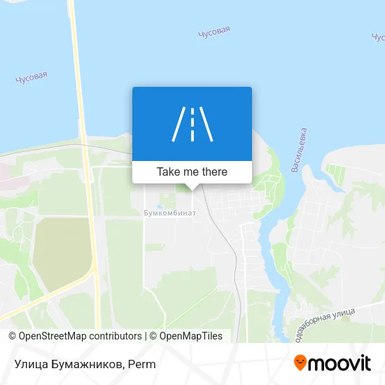 Улица Бумажников map