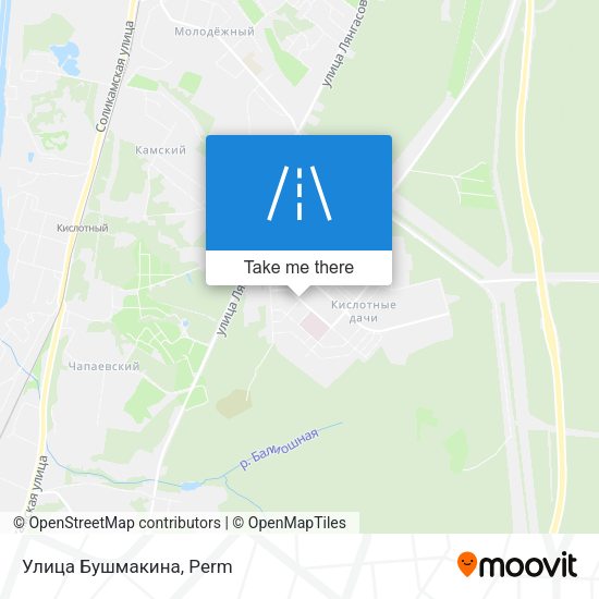 Улица Бушмакина map
