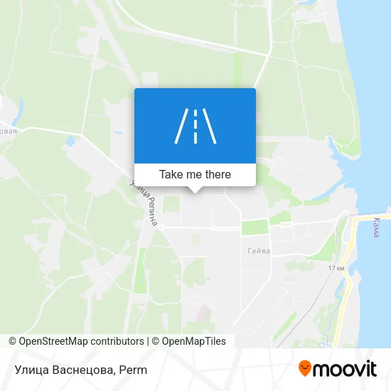 Улица Васнецова map