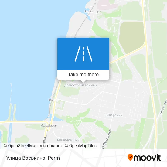 Улица Васькина map