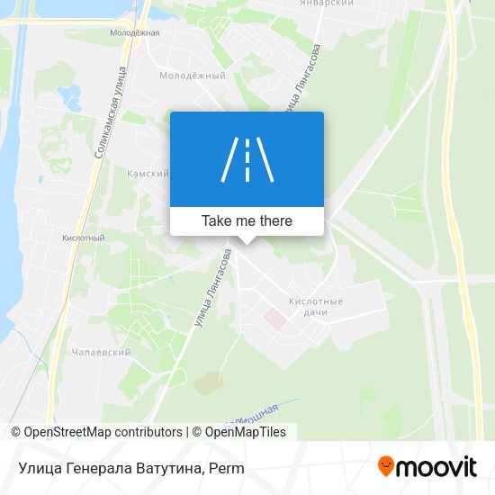 Улица Генерала Ватутина map