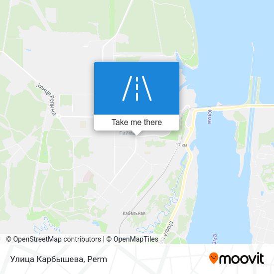 Улица Карбышева map