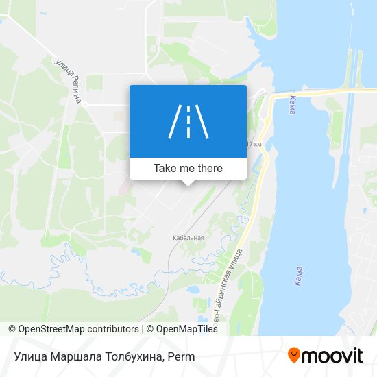 Улица Маршала Толбухина map
