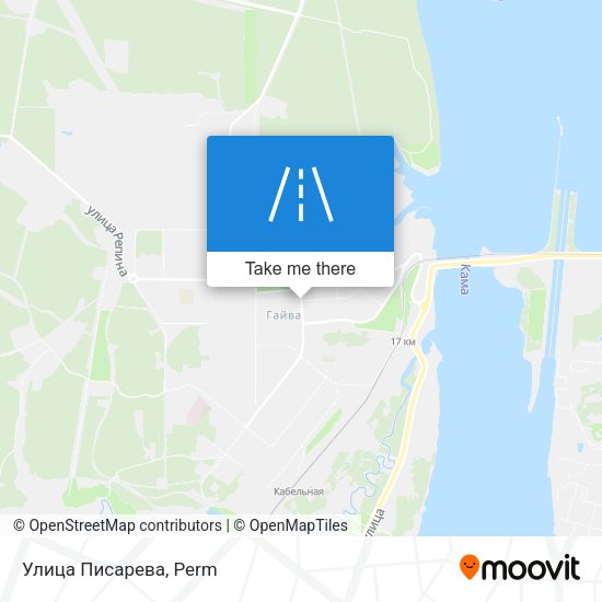 Улица Писарева map