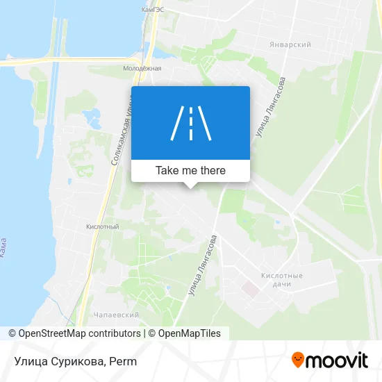 Улица Сурикова map