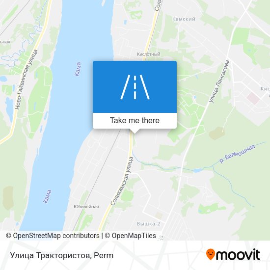 Улица Трактористов map