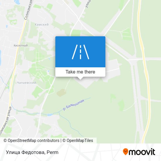 Улица Федотова map