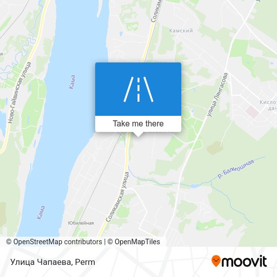 Улица Чапаева map