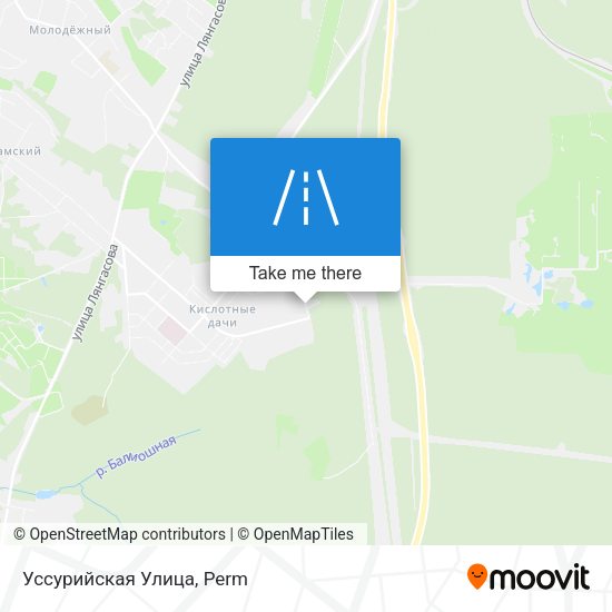 Уссурийская Улица map