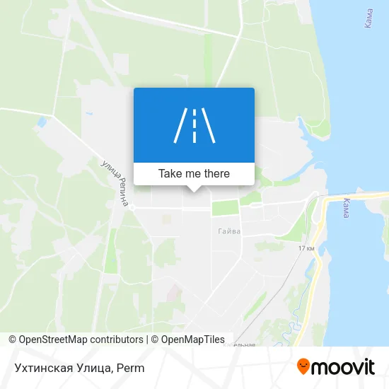 Ухтинская Улица map