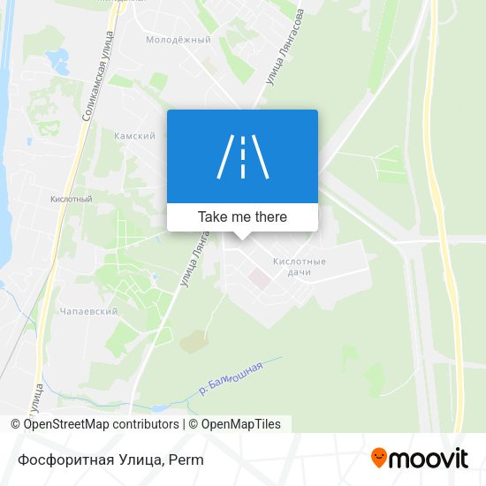 Фосфоритная Улица map