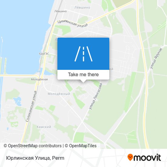 Юрлинская Улица map