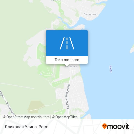 Яликовая Улица map