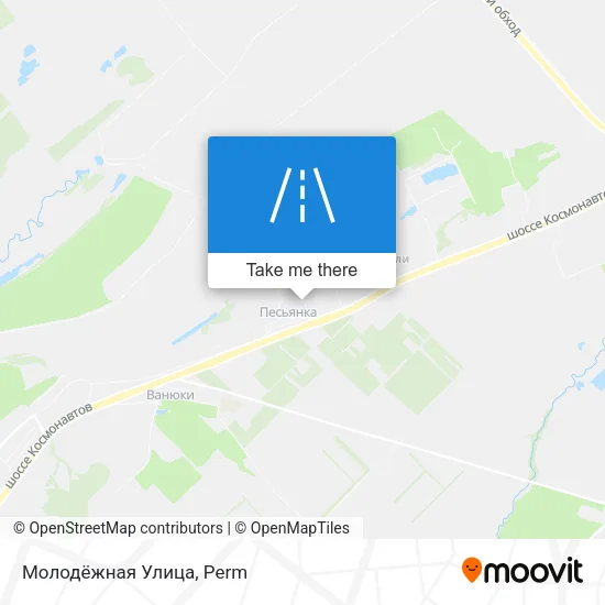 Молодёжная Улица map