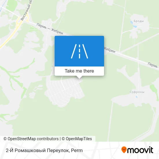 2-Й Ромашковый Переулок map