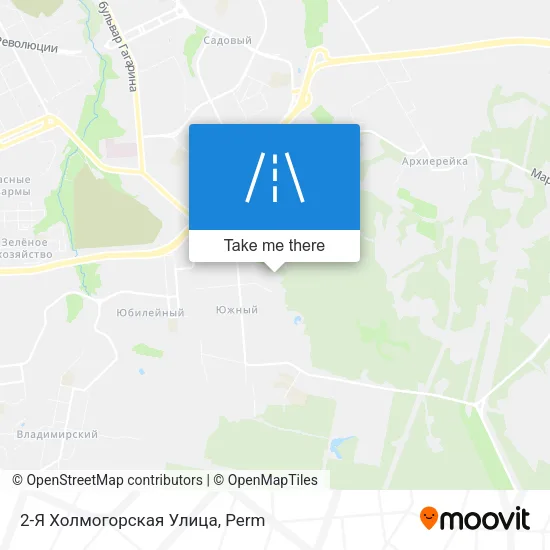 2-Я Холмогорская Улица map