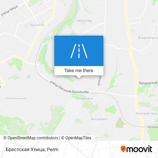 Брестская Улица map