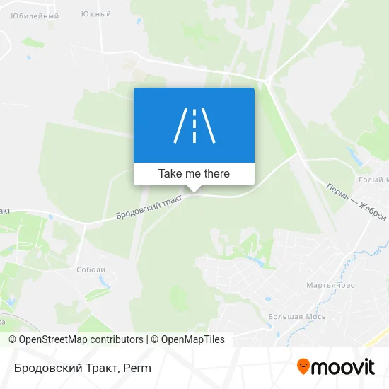 Бродовский Тракт map