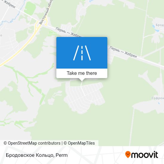 Бродовское Кольцо map