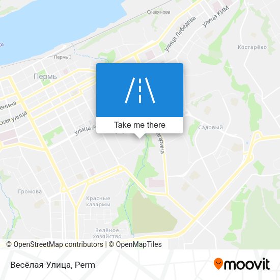 Весёлая Улица map