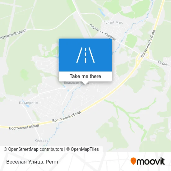 Весёлая Улица map