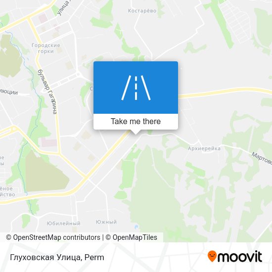 Глуховская Улица map