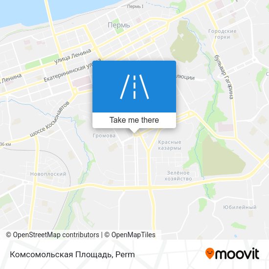 Комсомольская Площадь map