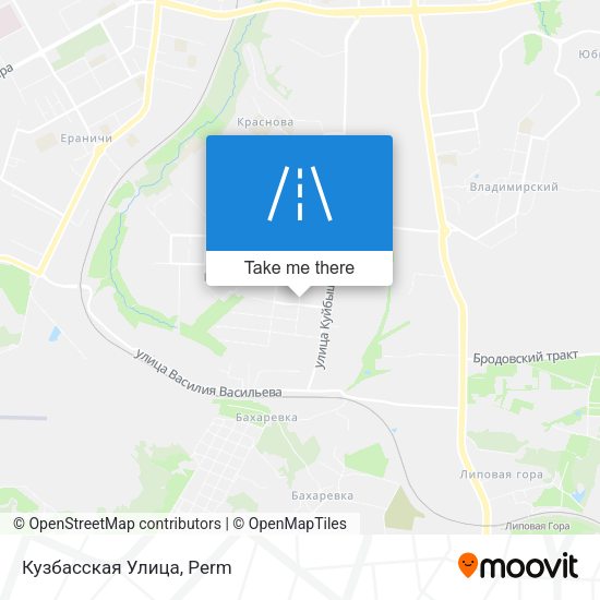Кузбасская Улица map